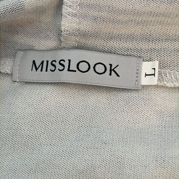 MISSLOOK Aztec Print Long Sleeve Hoodie - Size L - Picture 5 of 7